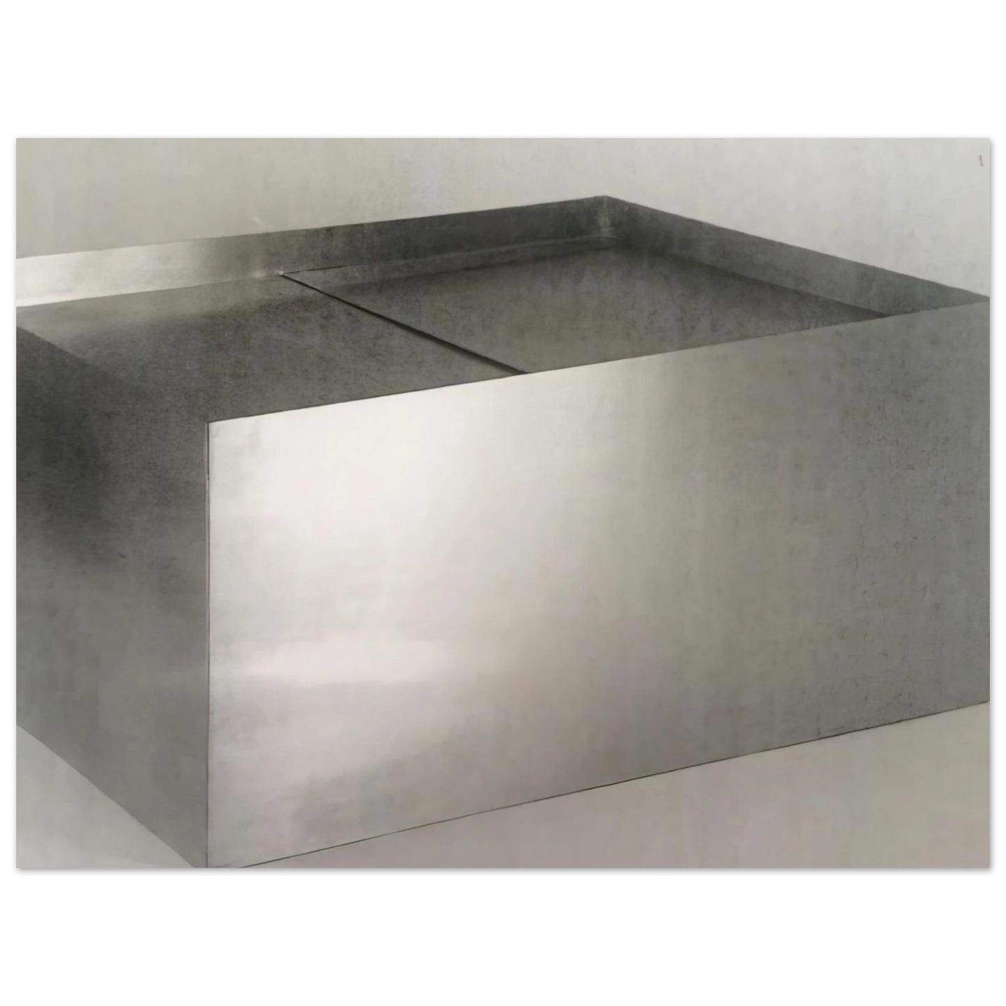 Donald Judd - Untitled Double Coffee Table - 1971 75x100 cm / 30x40inches Fine Art Poster
