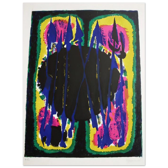 Alfred Manessier - La Mise au tombeau - 1949 75x100 cm / 30x40inches Fine Art Poster
