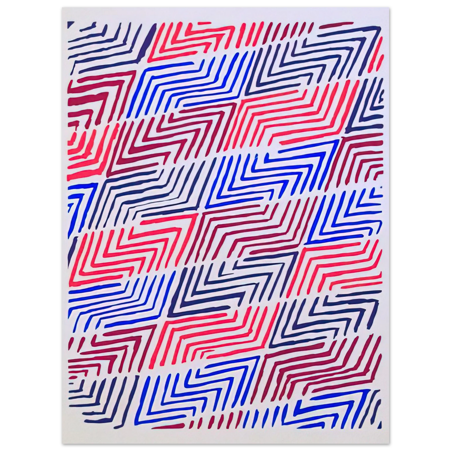 Sonia Delaunay - COMPOSITION 30 75x100 cm / 30x40inches Fine Art Poster