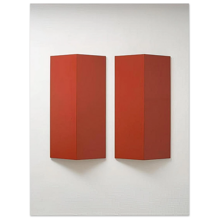 Charlotte Posenenske - Relief, Series B - 1967 75x100 cm / 30x40inches Fine Art Poster