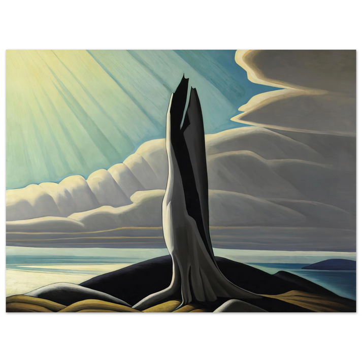 Lawren Harris - North Shore, Lake Superior - 1926 75x100 cm / 30x40inches Fine Art Poster