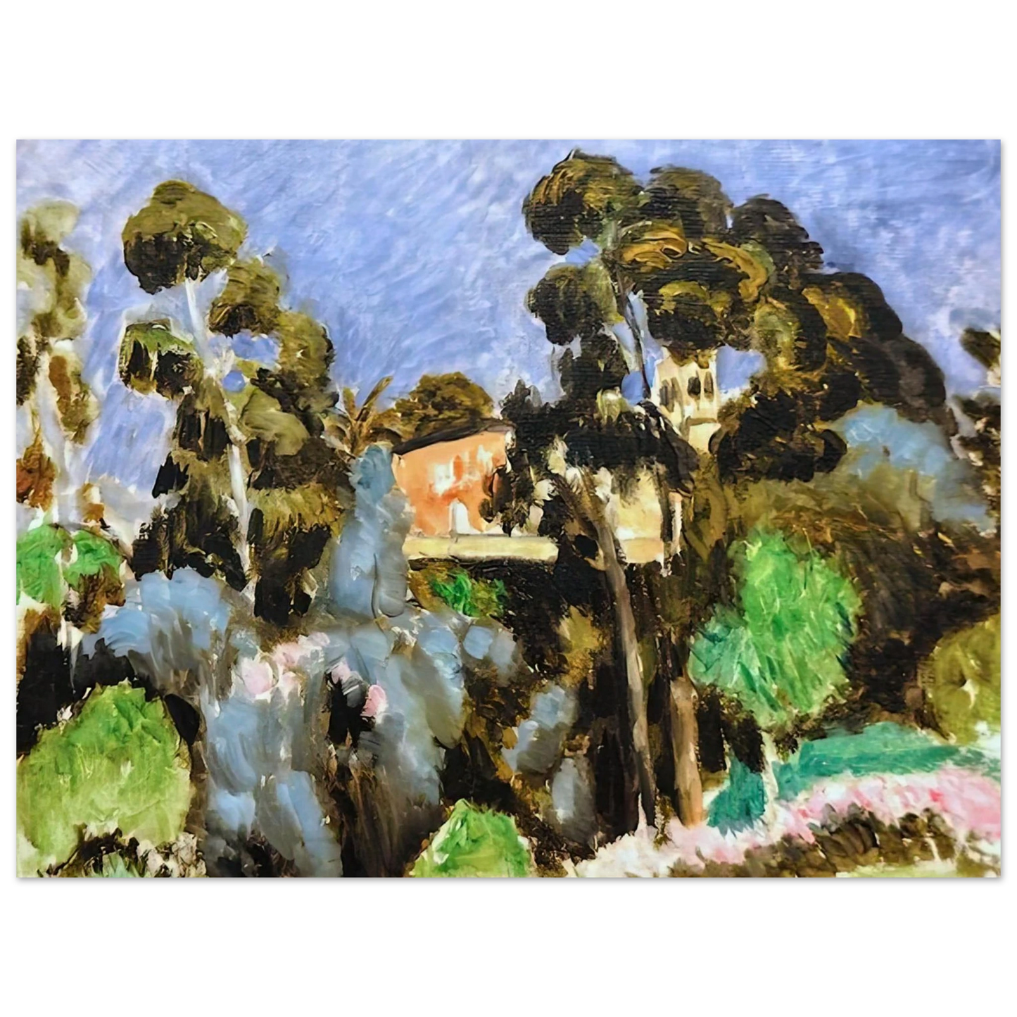Henri Matisse - EUCALYPTUS MONT ALBAN 1918 75x100 cm / 30x40inches Fine Art Poster