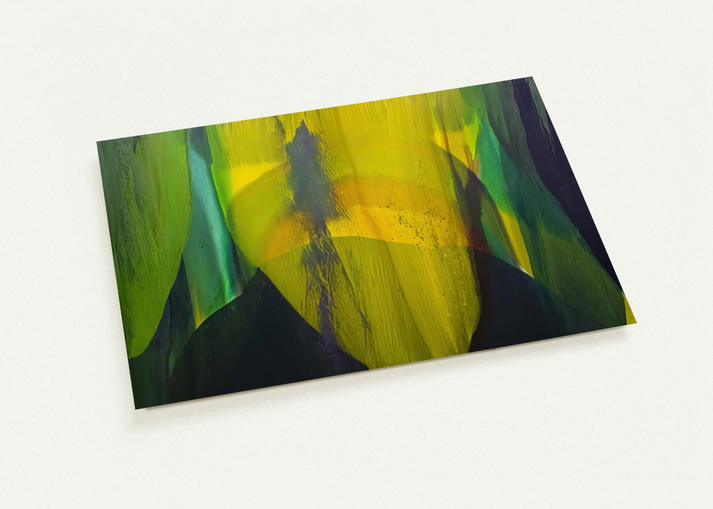 Phenomena Lasting Dawn - 1977 By Paul Jenkins Pack of 10 Post Cards | Paul Jenkins Post Cards | A6 (10.5 x 14.8 cm) - 4.1 x 5.8 inches