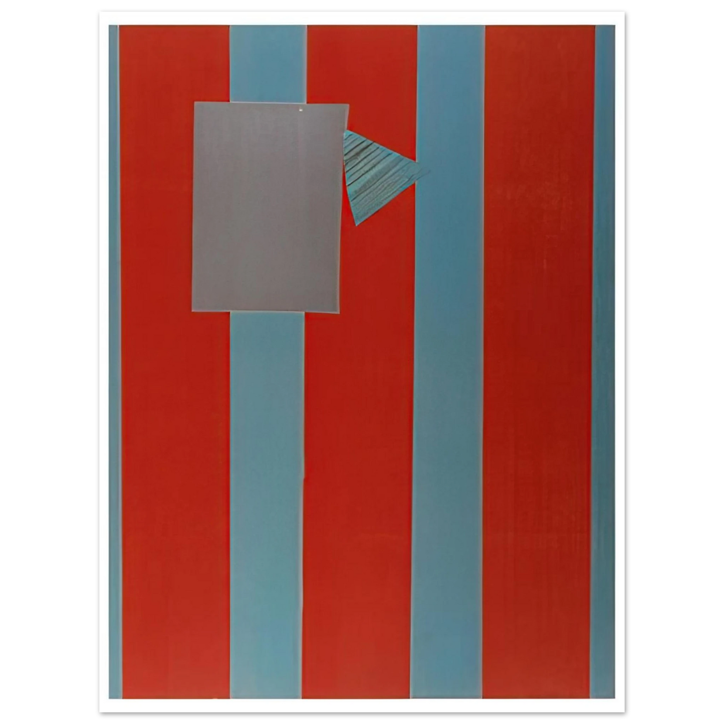 Sam Gilliam - Castle Banner 5 75x100 cm / 30x40inches Fine Art Poster