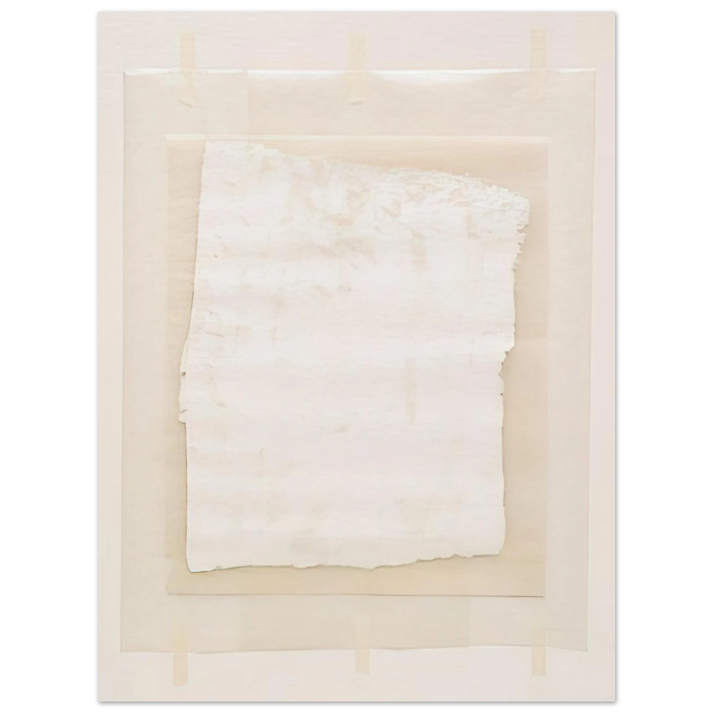 Robert Ryman - Surface Veil - 1970 75x100 cm / 30x40inches Fine Art Poster