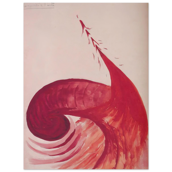Benedetta Cappa - Lo Spirito - 1930 Italy 75x100 cm / 30x40inches Fine Art Poster