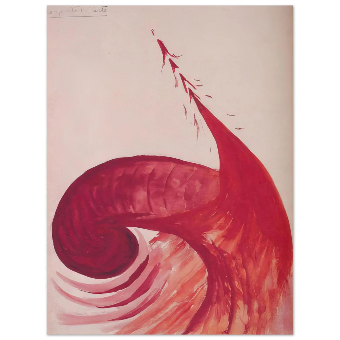 Benedetta Cappa - Lo Spirito - 1930 Italy 75x100 cm / 30x40inches Fine Art Poster