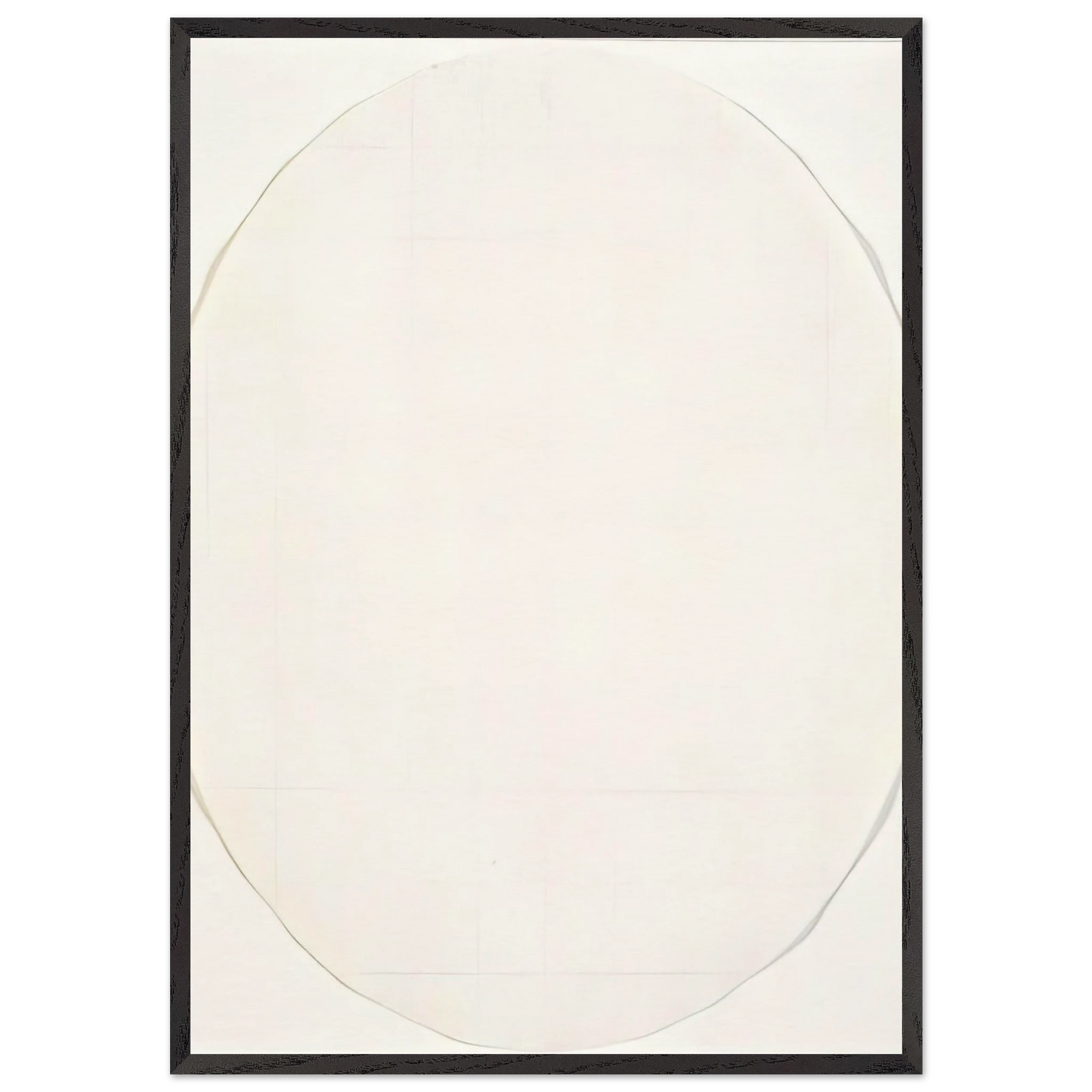 Koh-I-Noor 7H 1 - Robert Ryman 70x100 cm / 28x40 inches Framed Art Print – Black Wooden Frame