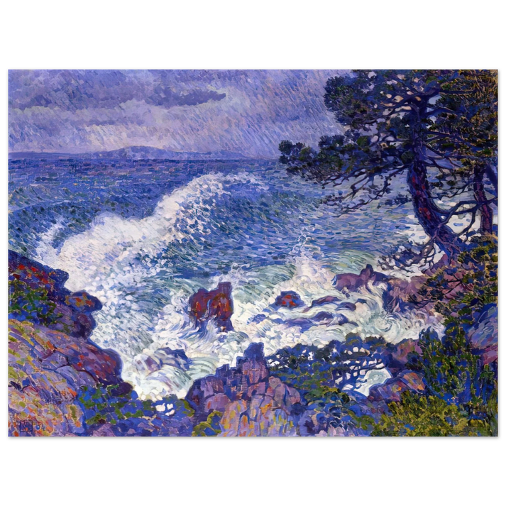 Theo van Rysselberghe - EAST WIND 1904 75x100 cm / 30x40inches Fine Art Poster