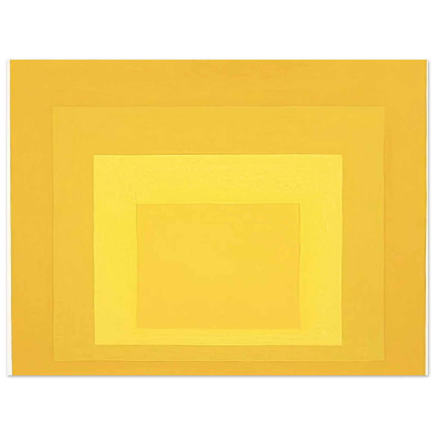 Josef Albers - HOMAGE TO THE SQUARE 1964 75x100 cm / 30x40inches Fine Art Poster