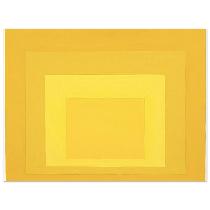 Josef Albers - HOMAGE TO THE SQUARE 1964 75x100 cm / 30x40inches Fine Art Poster