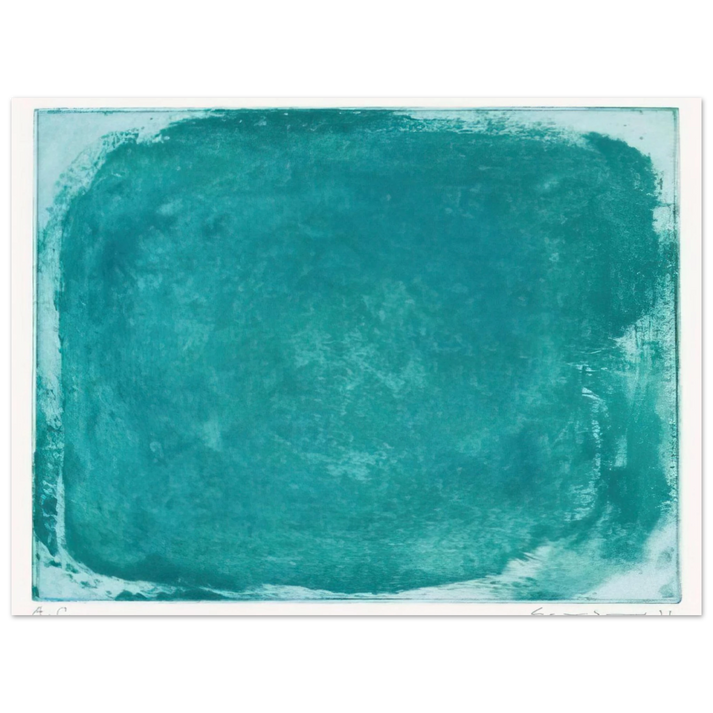 Gotthard Graubner - UNTITLED 1992 75x100 cm / 30x40inches Fine Art Poster