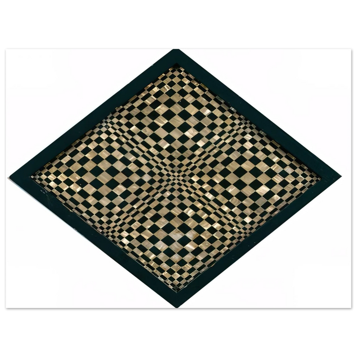 Dadamaino - Oggetto ottico dynamico - Op Art 75x100 cm / 30x40inches Fine Art Poster