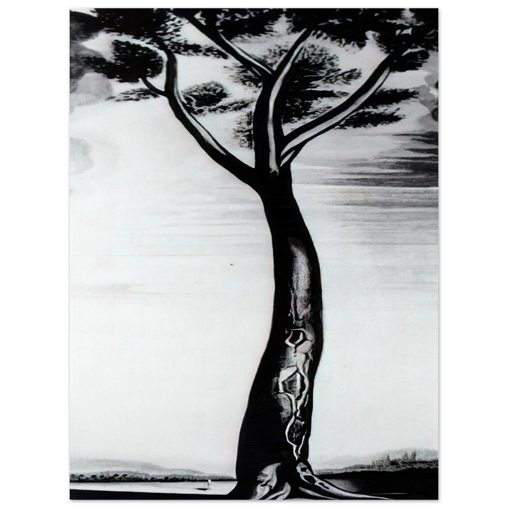 Salvador Dali - THE TREE 75x100 cm / 30x40inches Fine Art Poster