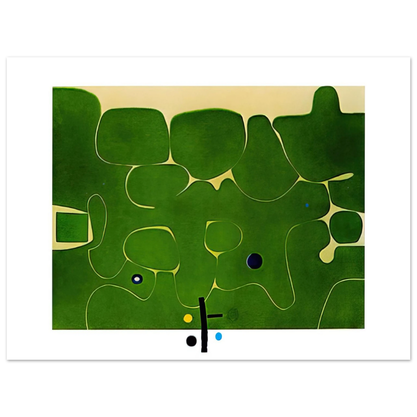 Victor Pasmore - Il Labirinto della Psiche - 1986 75x100 cm / 30x40inches Fine Art Poster