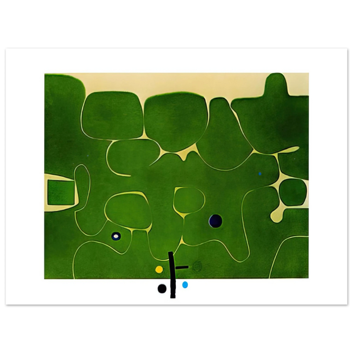 Victor Pasmore - Il Labirinto della Psiche - 1986 75x100 cm / 30x40inches Fine Art Poster