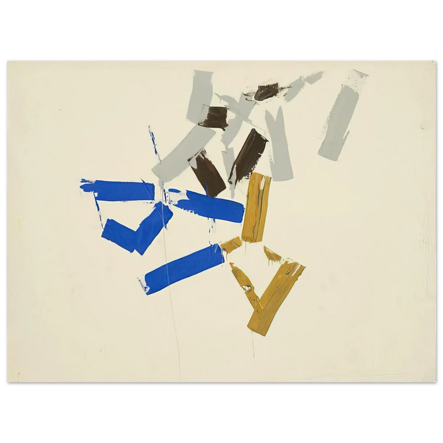 Charlotte Posenenske - Untitled - 1962 75x100 cm / 30x40inches Fine Art Poster