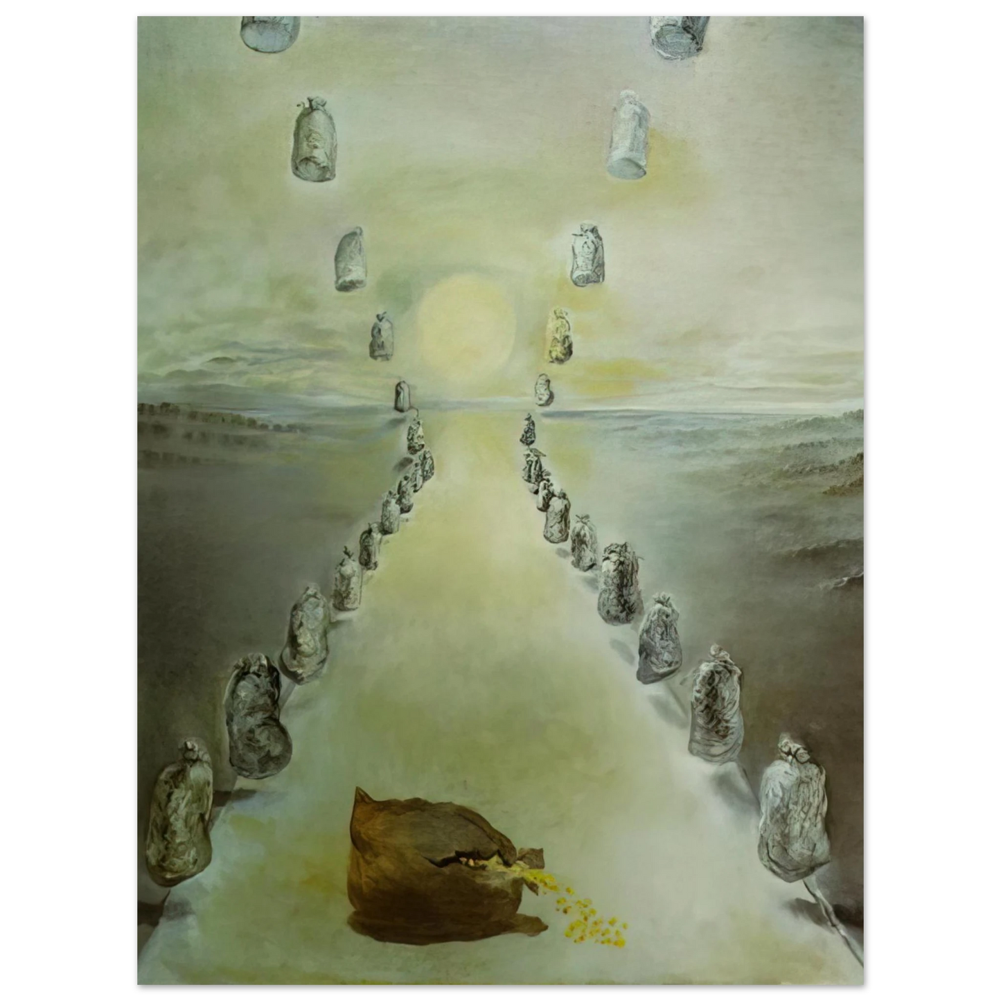 Salvador Dali - THE PATH OF ENIGMAS FIRST VERSION 75x100 cm / 30x40inches Fine Art Poster