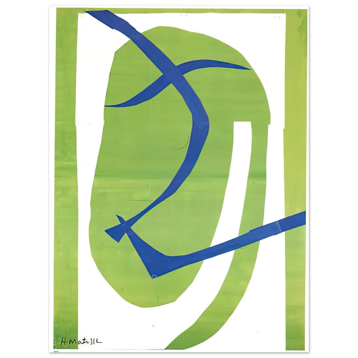 Henri Matisse - JAPANESE MASK 1950 75x100 cm / 30x40inches Fine Art Poster