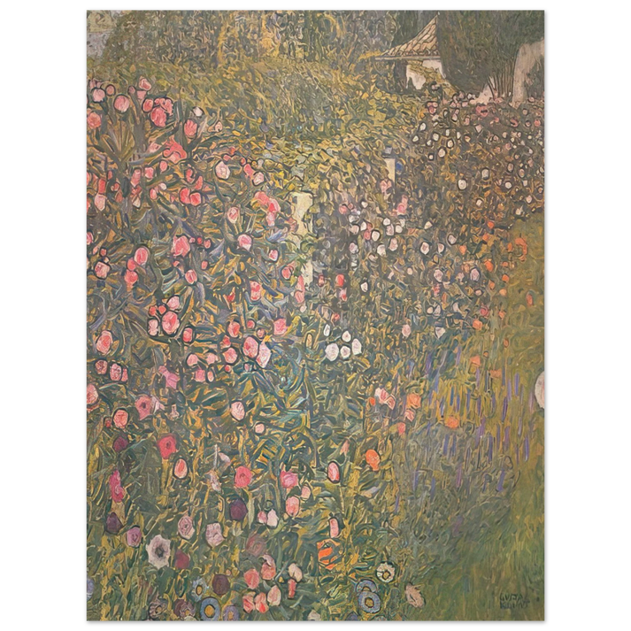 Gustav Klimt - ITALIAN HORTICULTURAL LANDSCAPE 75x100 cm / 30x40inches Fine Art Poster