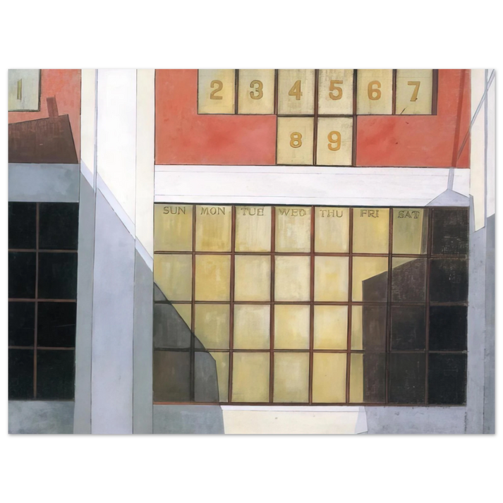 Charles Demuth - Business - 1921 75x100 cm / 30x40inches Fine Art Poster