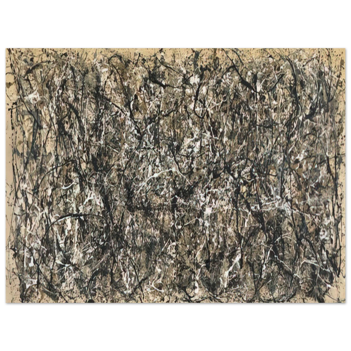 Jackson Pollock - ONE NUMBER 31 1950 75x100 cm / 30x40inches Fine Art Poster