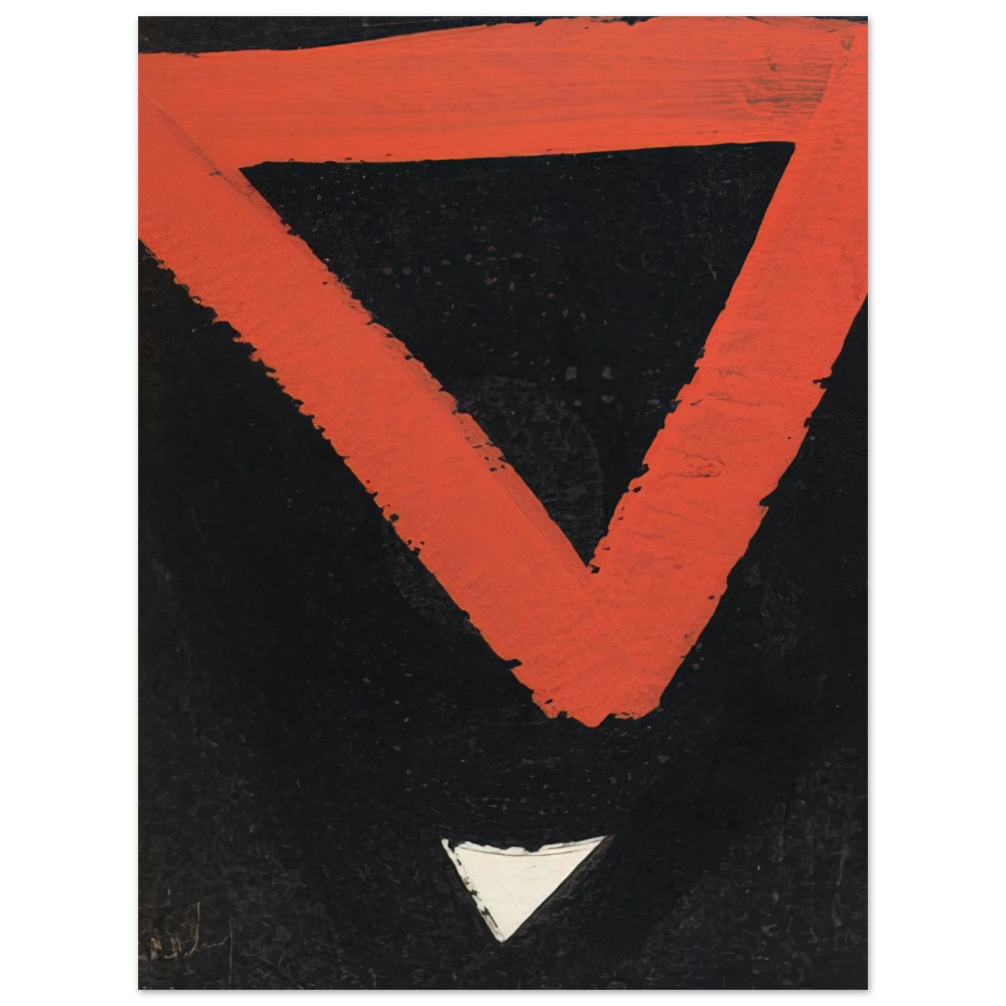 Al Held - Untitled #6 75x100 cm / 30x40inches Fine Art Poster