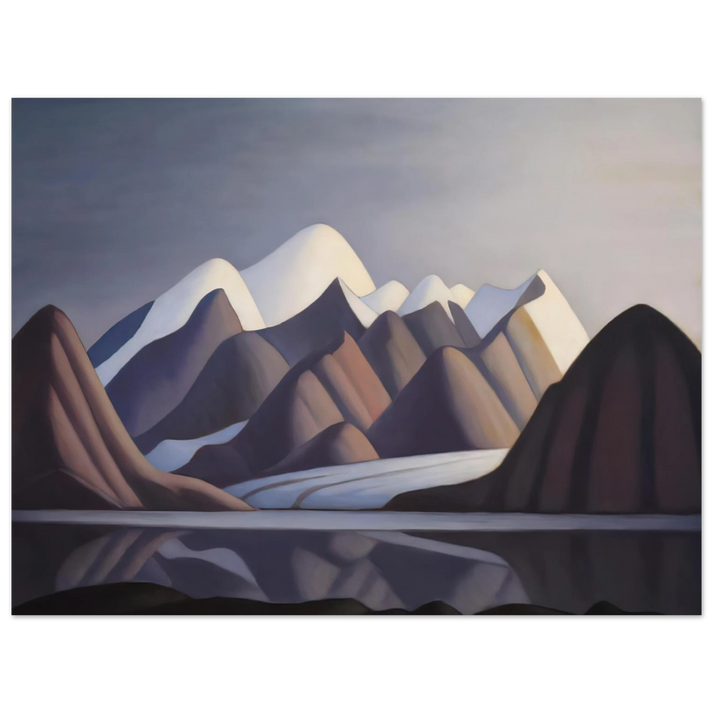 Lawren Harris - Mount Thule, Bylot Island - 1930 75x100 cm / 30x40inches Fine Art Poster