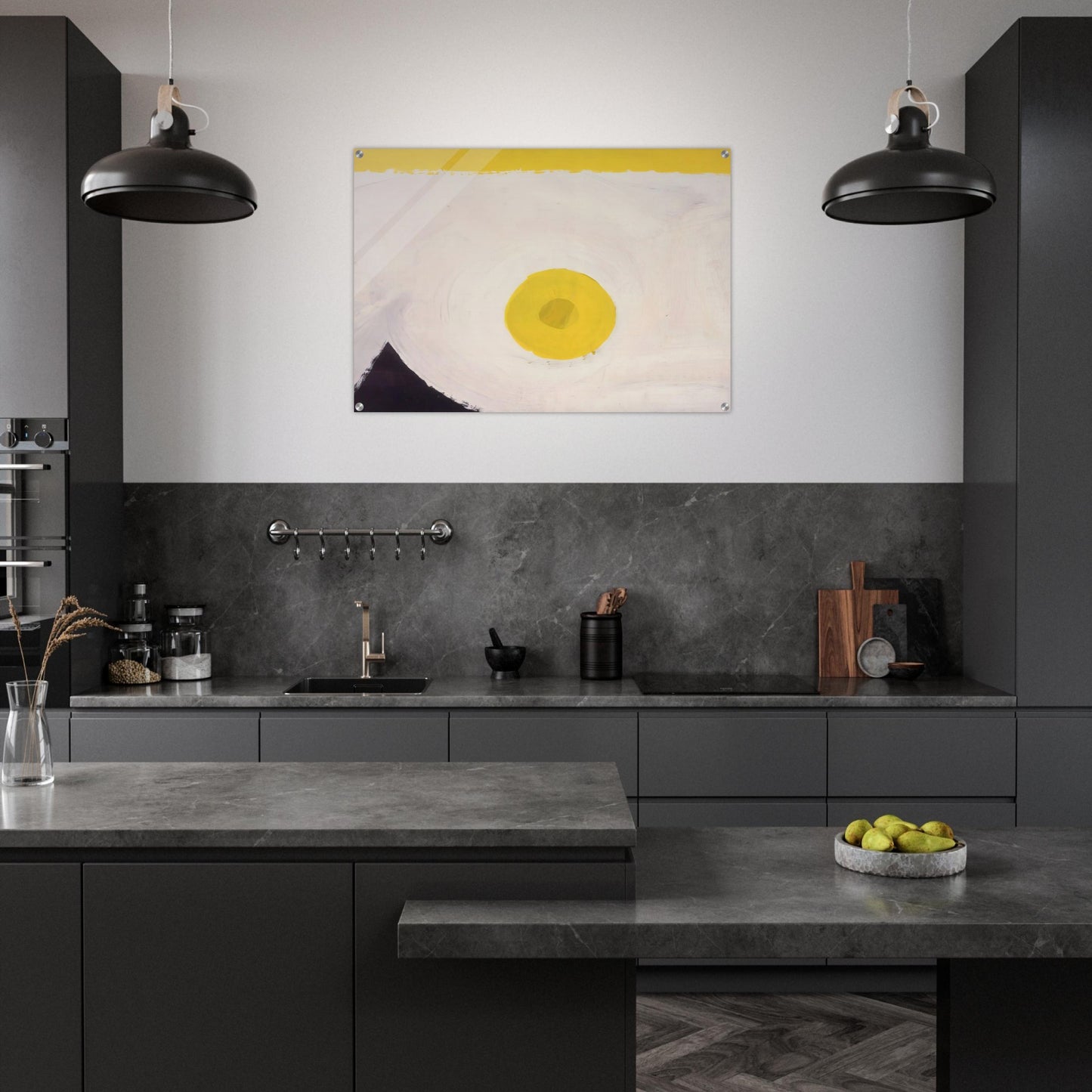 Untitled F 60-1 - Al Held Acrylic Print - 70x100 cm / 28x40″ inches
