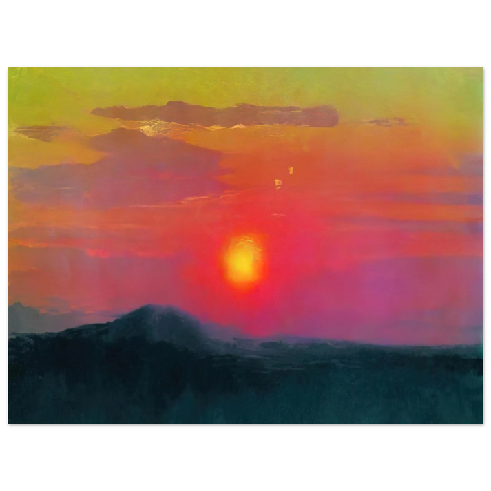 Arkhyp Kuindzhi - Red sunset 75x100 cm / 30x40inches Fine Art Poster