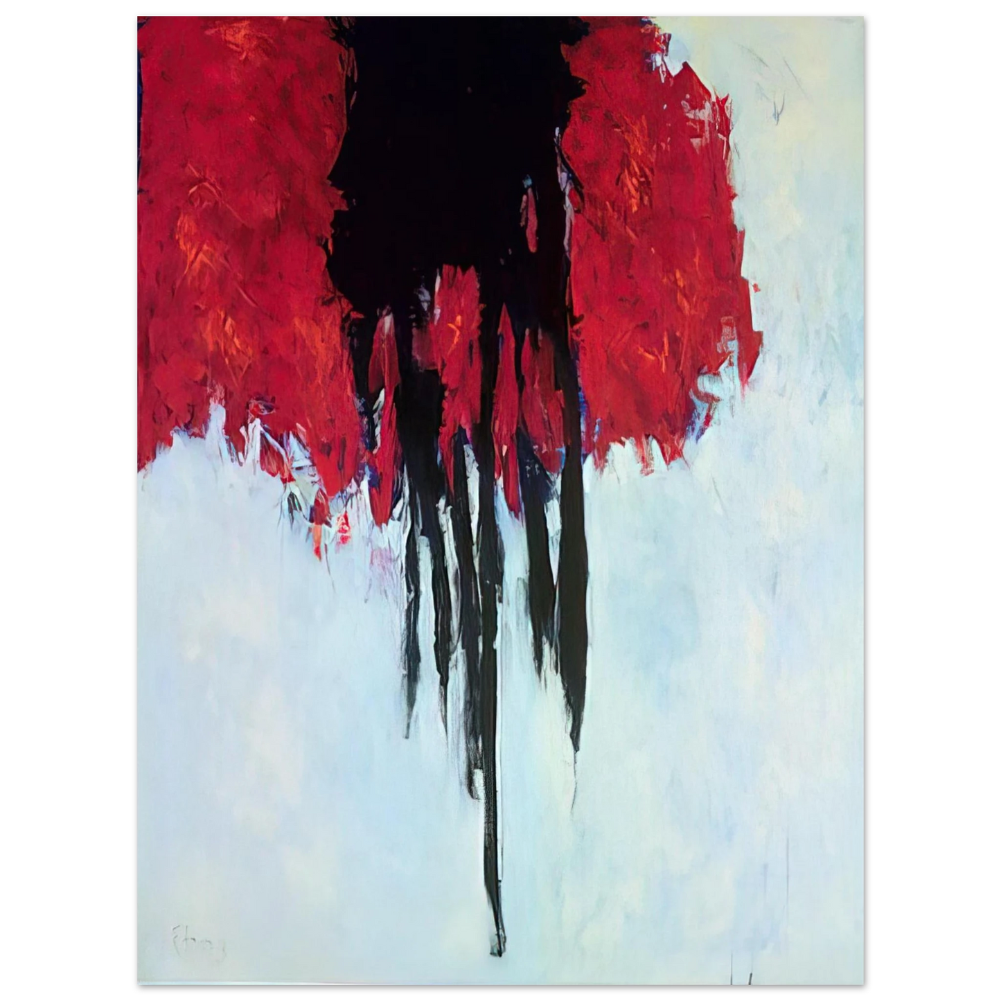 Theodoros Stamos - Adam - 1961 75x100 cm / 30x40inches Fine Art Poster