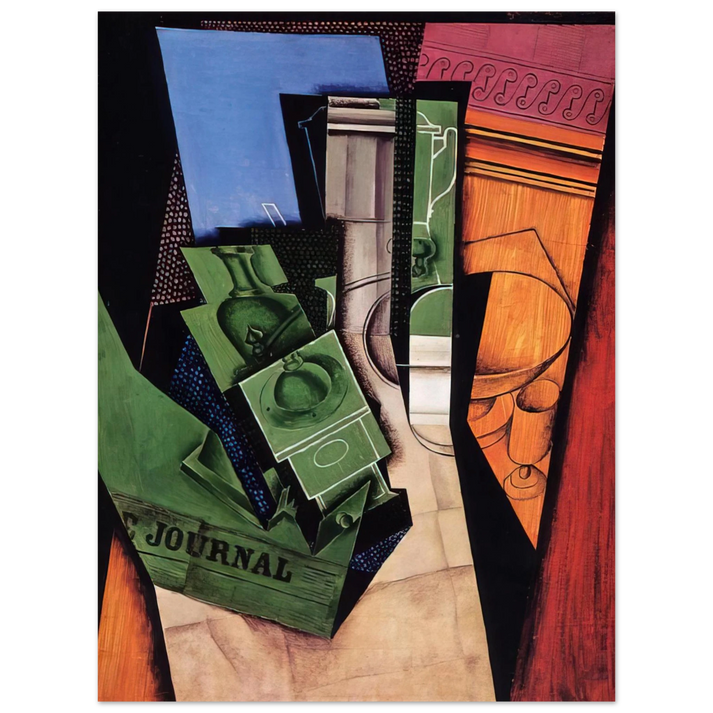 Juan Gris - BREAKFAST 1915 75x100 cm / 30x40inches Fine Art Poster