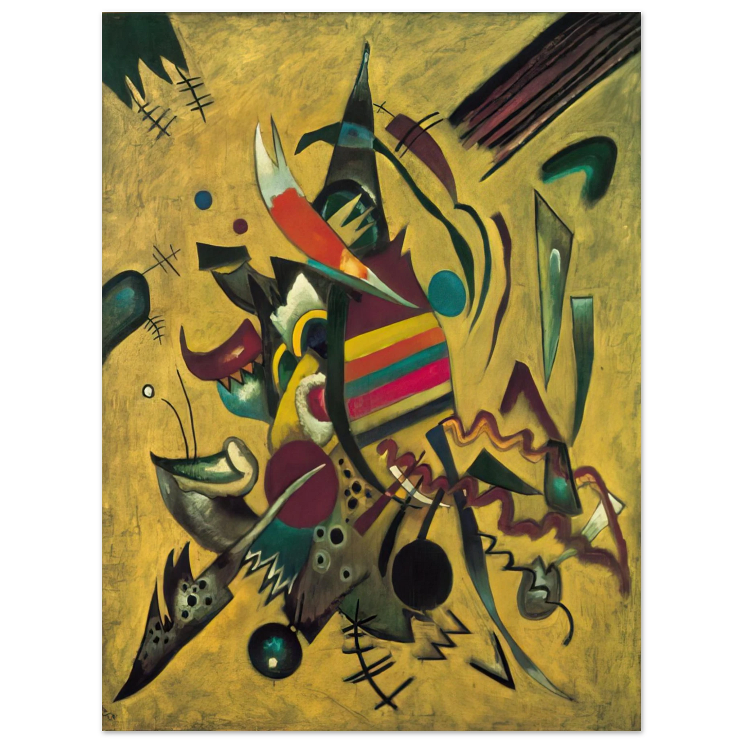 Wassily Kandinsky - NOT_DETECTED_189366 75x100 cm / 30x40inches Fine Art Poster