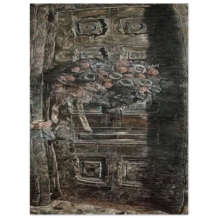 Ivan Albright - THE DOOR 1941 75x100 cm / 30x40inches Fine Art Poster