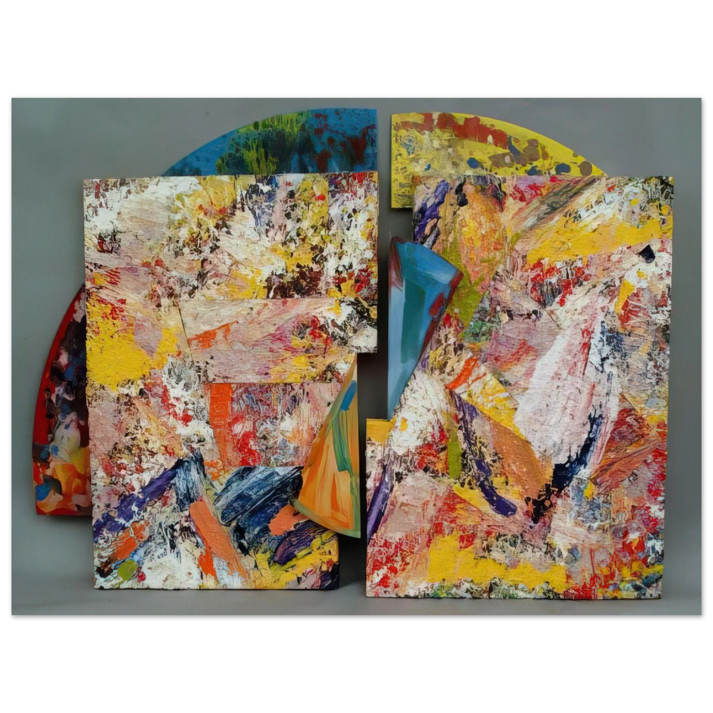 Sam Gilliam - Pearlie 75x100 cm / 30x40inches Fine Art Poster