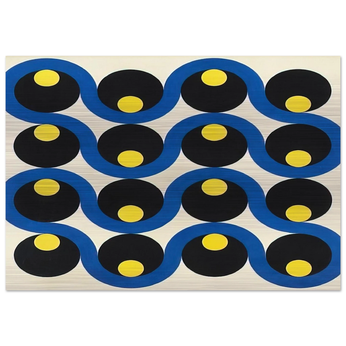Beat - 1952 - Alexander Liberman Brushed Aluminum Print - 70x100 cm / 28x40 inches | Alexander Liberman Aluminum Print | Alexander Liberman Prints