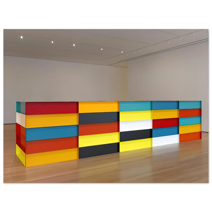 Donald Judd - Untitled - 1991 75x100 cm / 30x40inches Fine Art Poster
