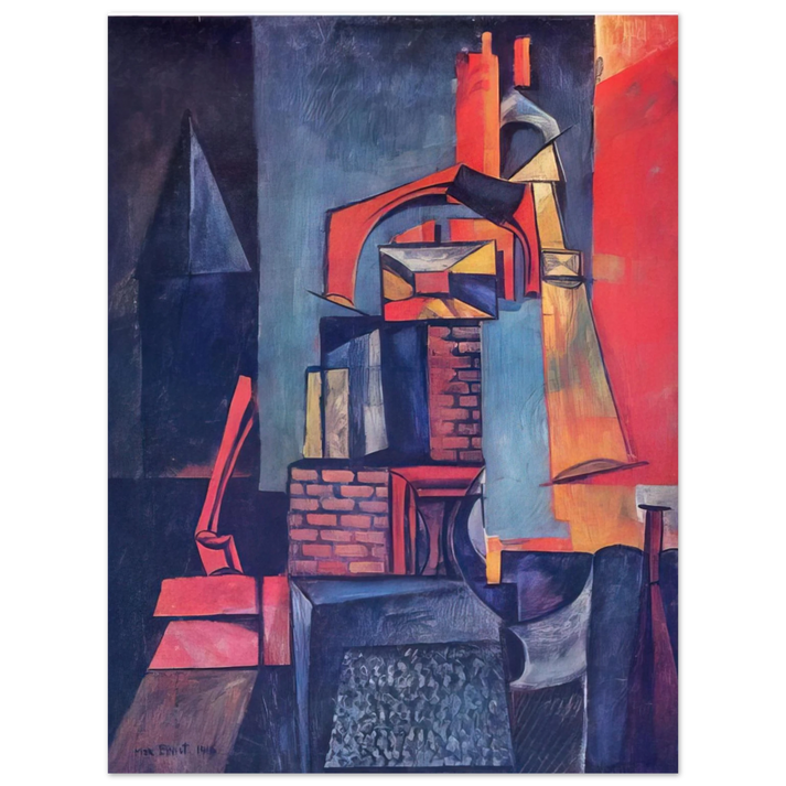 Max Ernst - Towers 75x100 cm / 30x40inches Fine Art Poster