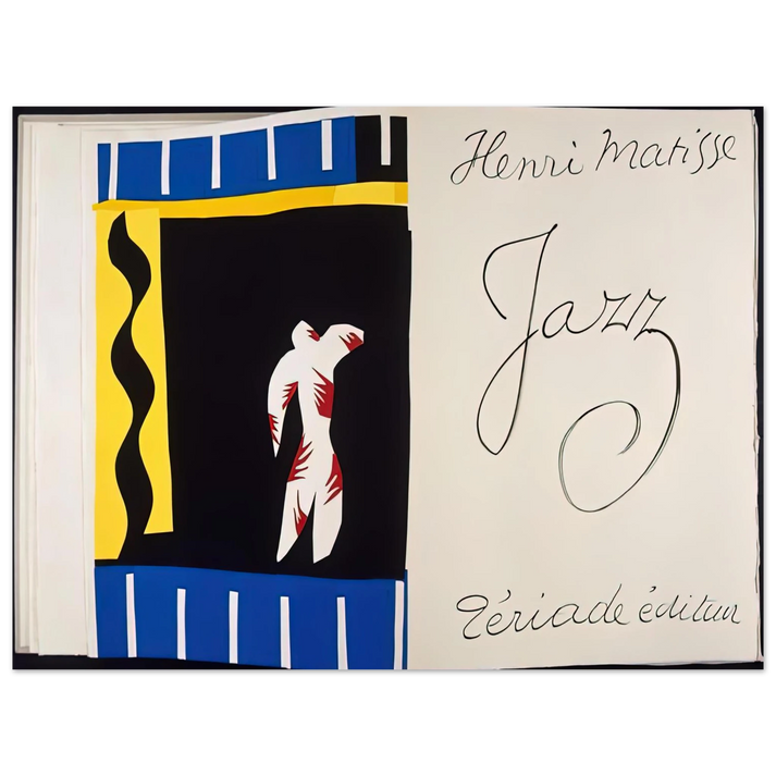 Henri Matisse - JAZZ BOOK 1947 75x100 cm / 30x40inches Fine Art Poster