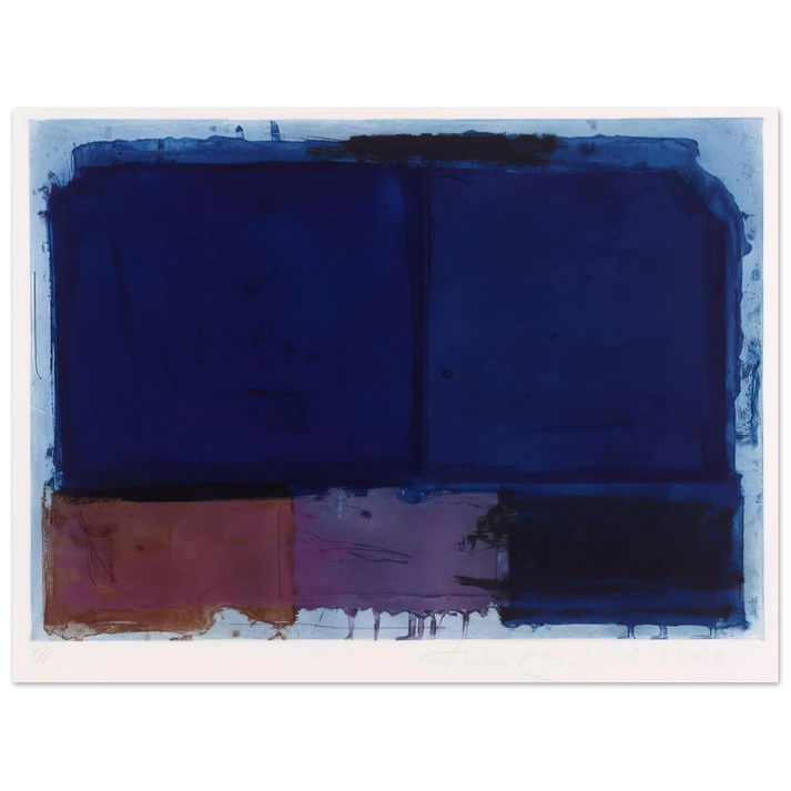John Hoyland - Vigil - 1980 75x100 cm / 30x40inches Fine Art Poster