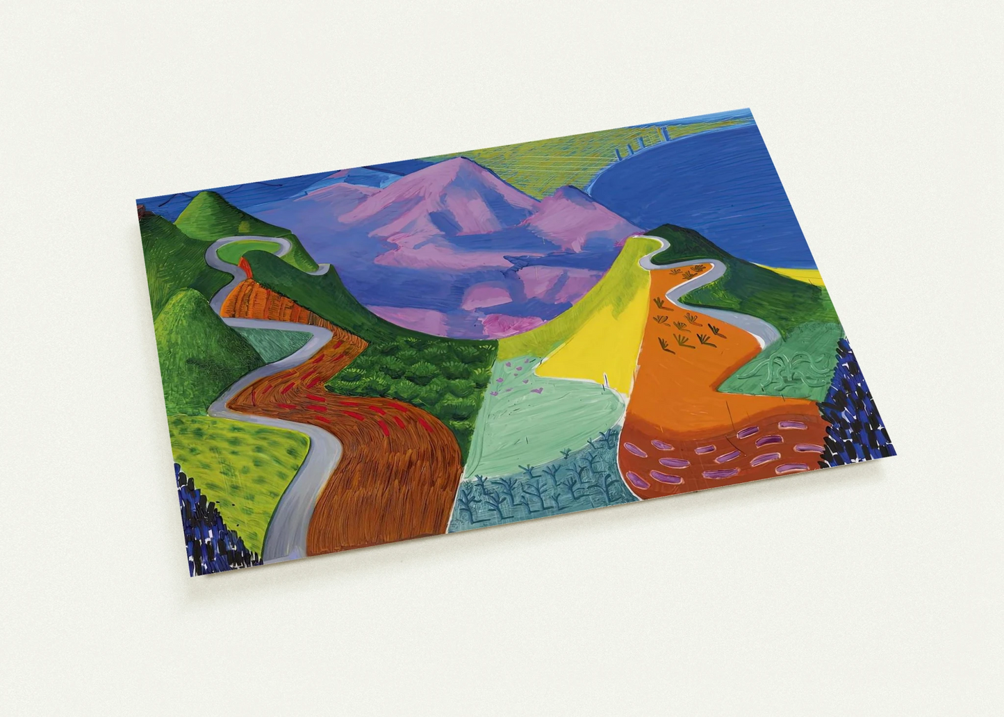 David Hockney By David Hockney Pack of 10 Post Cards | David Hockney Post Cards | A6 (10.5 x 14.8 cm) - 4.1 x 5.8 inches
