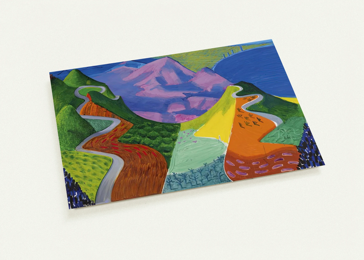 David Hockney By David Hockney Pack of 10 Post Cards | David Hockney Post Cards | A6 (10.5 x 14.8 cm) - 4.1 x 5.8 inches