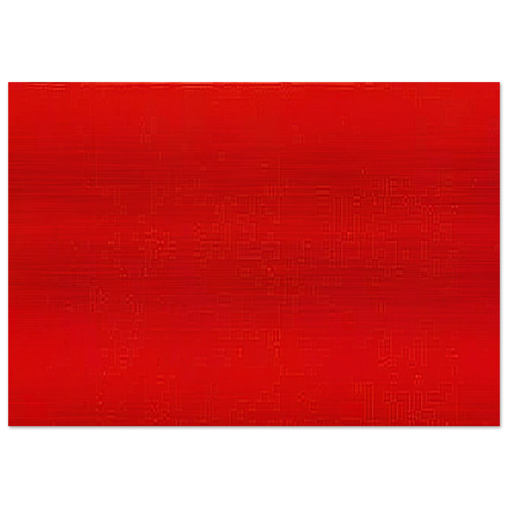 Who's Afraid of Red, Yellow, and Blue III - Barnett Newman Brushed Aluminum Print - 70x100 cm / 28x40 inches | Barnett Newman Aluminum Print | Barnett Newman Prints