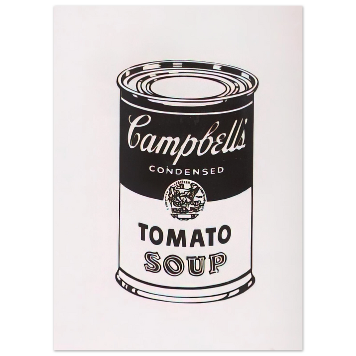 Andy Warhol - Campbell's Soup Can Tomato -Retrospective Series Fine Art Poster