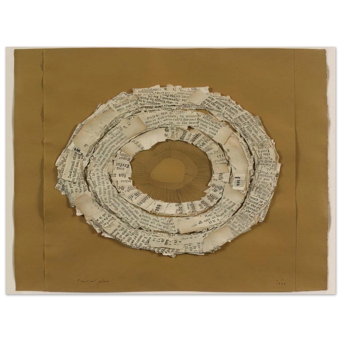 Lenore Tawney - FRUITFUL PLACE 1966 75x100 cm / 30x40inches Fine Art Poster