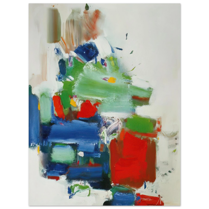 Hans Hofmann - Art Like Love Is Dedication 75x100 cm / 30x40inches Fine Art Poster