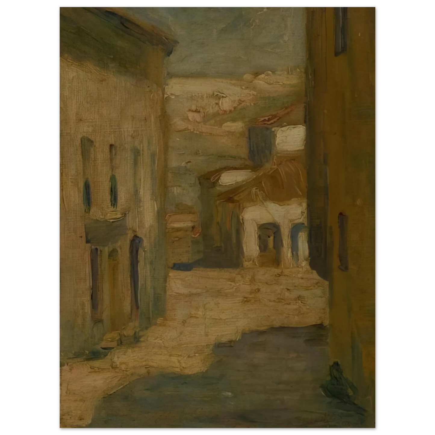 Tarsila do Amaral - Street of Segovia 75x100 cm / 30x40inches Fine Art Poster