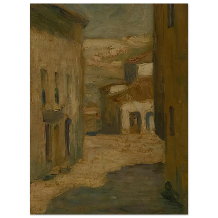 Tarsila do Amaral - Street of Segovia 75x100 cm / 30x40inches Fine Art Poster