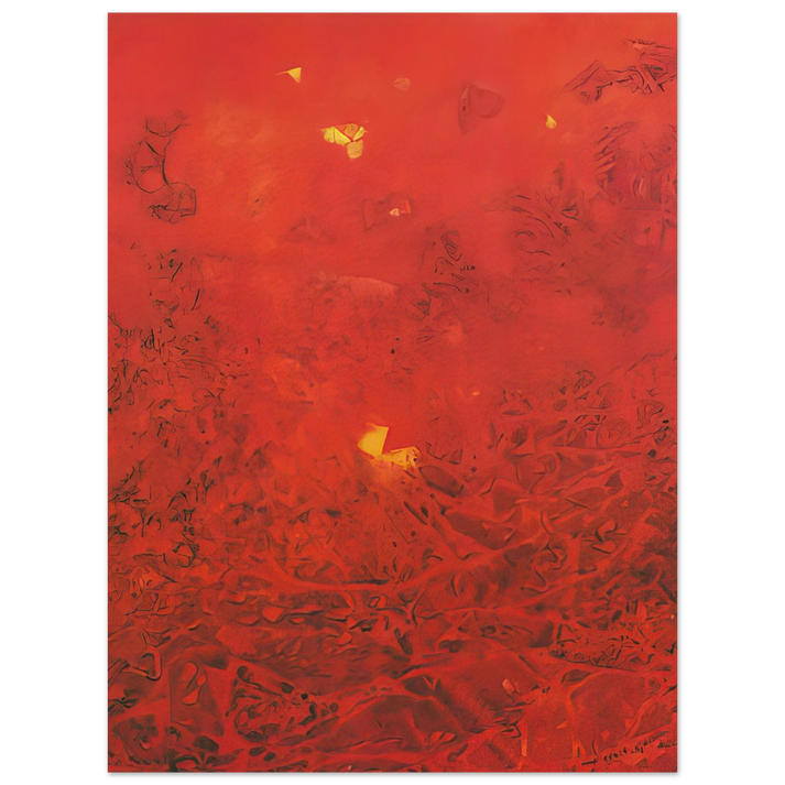 Max Ernst - Le jardin de la France 75x100 cm / 30x40inches Fine Art Poster