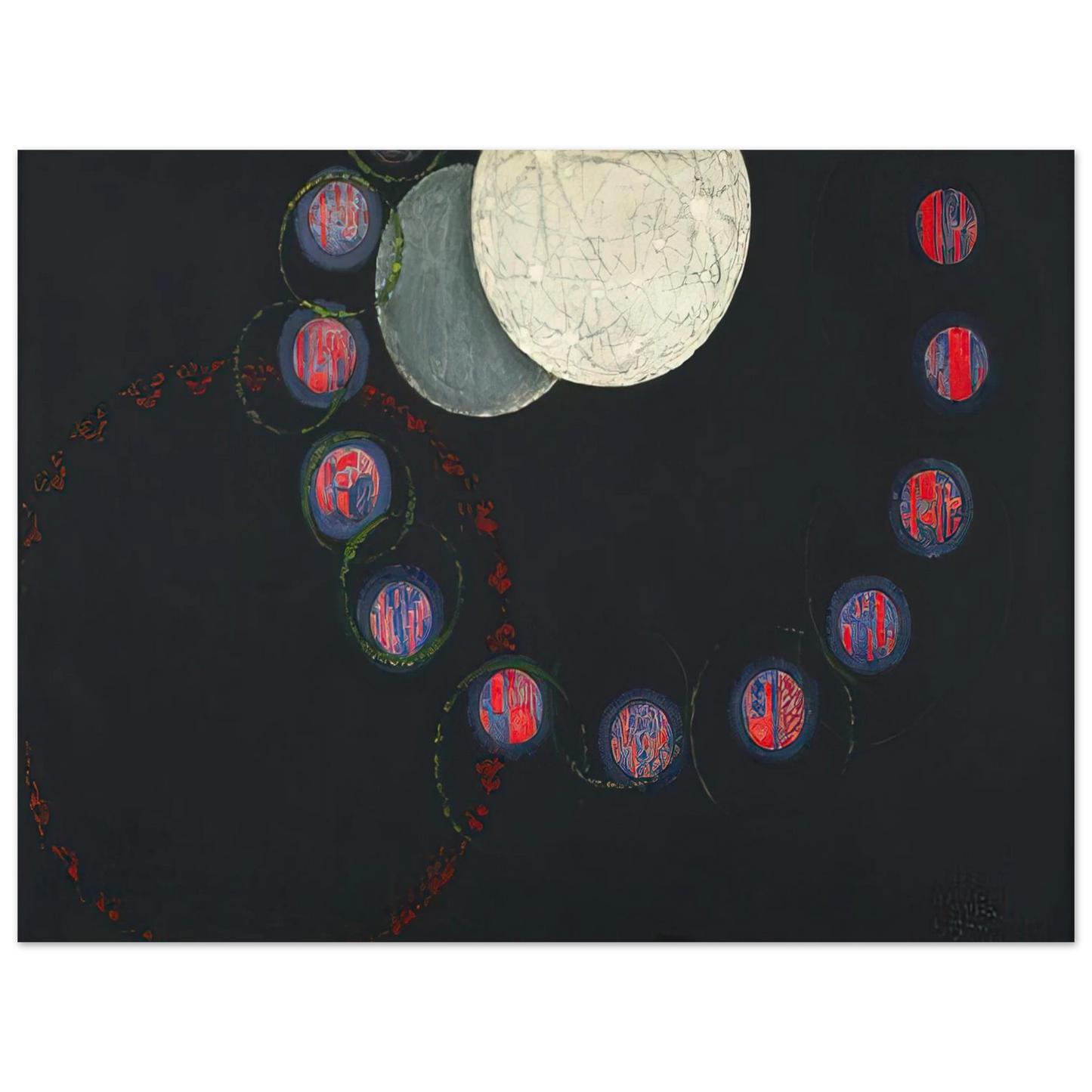 Frantisek Kupka - The First Step 75x100 cm / 30x40inches Fine Art Poster